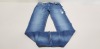 20 X BRAND NEW GAP KIDS BLUE DENIM JEANS SIZES 7 AND 16 YEARS RRP £22.00 (TOTAL RRP £440.00)