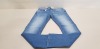 20 X BRAND NEW JACK & JONES ORIGINALS BLUE DENIM JEANS IN SIZE 34/32 RRP £30.00 (TOTAL RRP £600.00)