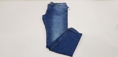 15 X BRAND NEW JACK & JONES BLUE DENIM JEANS SIZE 36/32 RRP £30.00 (TOTAL RRP £450.00)