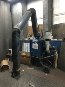 NEDERMAN MOBILE EXTRACTION UNIT WITH FLEXI EXTRACTION HOSE - [SERIAL NO. 663]  - ** ITEM TO BE COLLECTED FROM SWINTON **