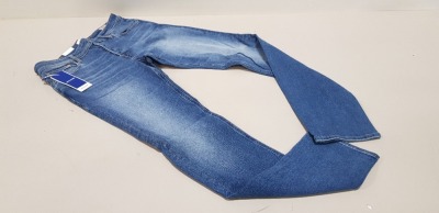 20 X BRAND NEW JACK & JONES ORIGINALS BLUE DENIM JEANS IN SIZE 34/34 RRP £30.00 (TOTAL RRP £600.00)