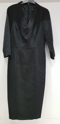 20 X BRAND NEW DOROTHY PERKINS BLACK DRESSES IN UK SIZE 8, 10 AND 12