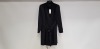 10 X BRAND NEW DOROTHY PERKINS LONG BLACK BUTTONED COAT/JACKET UK SIZE 18 RRP-£55.00 TOTAL RRP-£550.00