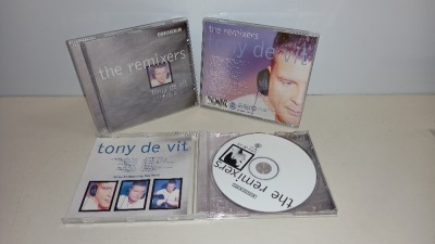 100 X FANTAZIA CDS - TONY DE VIT - THE REMIXERS (IN 4 BOXES)