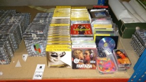 APPROX 100 PIECE ASSORTED LOT CONTAINING FANTAZIA THE FOURTH DIMENSION CDS, THE HOUSE COLLECTION MIXED BY PAUL, OAKENFOLD AND MIKE COSFORD, FANTAZIA SPECIAL EDITION AND VARIOUS OTHER FANTAZIA CDS