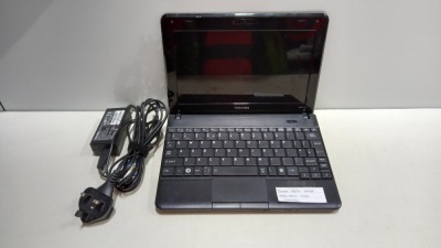 TOSHIBA NB510 LAPTOP HARD DRIVE WIPED - WITH CHARGER