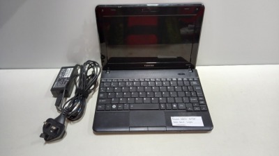 TOSHIBA NB510 LAPTOP HARD DRIVE WIPED - WITH CHARGER