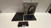 4 PIECE SPARES LOT CONTAINING - BOXED TURTLE BEACH GAMING HEADSET - APPLE IPAD - ACER TABLET - SAMSUNG SMARTPHONE PLEASE NOTE ALL FOR SPARES