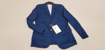 20 X BRAND NEW JOHN LEWIS ROYAL NAVY BLAZERS SIZE 9 YEARS RRP-£45.00 TOTAL RRP-£900.00