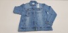 10 X BRAND NEW NOISY MAY MEDIUM BLUE DENIM BUTTONED JACKETS IN SIZE UK S RRP-£34.00 TOTAL RRP-£340.00