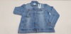 10 X BRAND NEW NOISY MAY MEDIUM BLUE DENIM BUTTONED JACKETS IN SIZE UK M RRP-£34.00 TOTAL RRP-£340.00