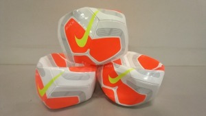 18 X BRAND NEW NIKE FOOTBALLS