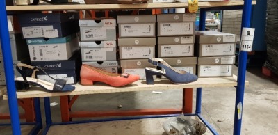 14 X BRAND NEW PETER KAISER LADY SHOES IN VARIOUS COLOURS AND SIZES