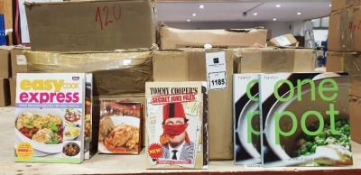 150+ LOT TO INCLUDE HAMLYN ONE POT BOOK , SECRET JOKE FILES BOOK , EVERYDAY ONE POT BOOK , EASY COOK EXPRESS BOOK ETC