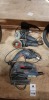 5 PIECE MIX LOT TO CONTAIN 1 X BOSCH JIGSAW , 1 X BOSH DRILL , 2 X BOSCH ANGLE GRINDER , AND 1 X METABO SANDER ( ALL CORDED)