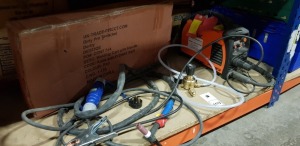 JASIC POWER TIG 180 SE INVERTER WELDER (25/01/21) PASSED TEST COMES WITH WELDING CART WITH HANDLES BRAND NEW IN BOX IN RED