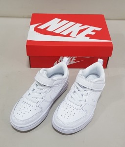 6 X BRAND NEW KIDS NIKE COURT BOROUGH LOW 2 (PSV) UK SIZE 10