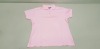 43 X BRAND NEW PAPINI LADIES POLO TOPS IN SOFT PINK IN SIZES ( 13 X IN UK 10) ( 29 X IN UK 18) ( 1 X IN UK 20 )