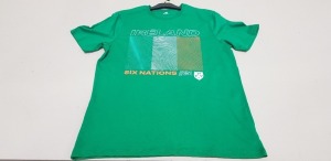 100 X BRAND NEW F&F IRELAND SIX NATIONS 21 TOPS SIZE 2XL