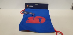 18 X BRAND NEW FC BARCELONA GYM SACK BAGS