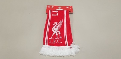 20 X BRAND NEW LIVERPOOL (L.F.C) SCARVES