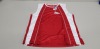 24 X BRAND NEW LONSDALE RED PERFORMANCE SLEEVELESS SHIRTS SIZE M