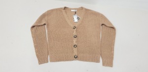 32 X BRAND NEW PIECES KNIT CARDIGAN NOOS (SIZE M) - RRP £32.00PP