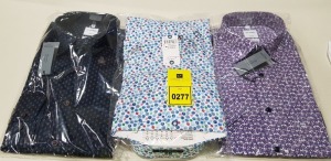 20 X BRAND NEW MENS DESIGNER BUTTONED SHIRTS IN VARIOUS STYLES AND SIZES IE OLYMP