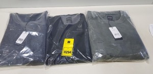 20 X BRAND NEW MENS DESIGNER SWEATSHIRTS IN VARIOUS STYLES AND SIZES IE OLYMP