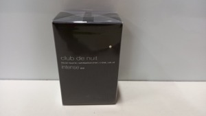 12 X BRAND NEW BOXED CLUB DE NUIT INTENSE MAN EAU DE TOILETTE (105ML) - PICK LOOSE