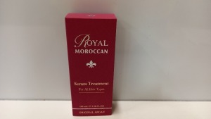 24 X BRAND NEW ROYAL MOROCCAN SERUM TREATMENT FOR ALL HAIR TYPES (100ML) - PICK LOOSE