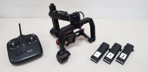 DJI RONIN-M RM-6 PROFESSIONAL HANDHELD CAMERA STABILISATION SYSTEM INCLUDING 3 X BATTERIES, CHARGER, ACCESSORIES & DJI BACKPACK