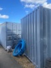 CONVERTED CONTAINER 1 - OFFICE - 40FT HIGH CUBE FULLY INSULATED AND LINED AC UNIT (HEAT AND COOLING) FULL ELECTRICS WITH CAT 6 POINTS LONG WITH SWITCH GEAR 6M FIXED WINDOWS AND 1 PEDESTRIAN DOOR PAINTED I GREY WITH PAINTED FLOOR 2 X FITTED STORAGE CUPB - 9