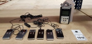 MISC DIGITAL RECORDING LOT IE. ZOOM HANDY RECORDER H4N PLUS 6 MINI RECORDER & MICROPHONE LEADS