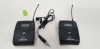 SENNHEISER EW-G4 PORTABLE WIRELESS SET - TRANSMITTER, RECEIVER & MICROPHONE