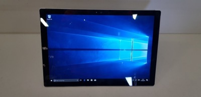 MICROSOFT SURFACE DESKTOP-K4J7225 INTEL R CORE i5-6300 CPU @ 2.4 Ghz 128GB WITH WINDOWS 10 PRO - BIOS LOCKED - DATA WIPED & READY FOR NEW USER (NO CHARGER)