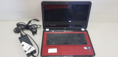 HP G6 LAPTOP HARD DRIVE WIPED WITH CHARGER