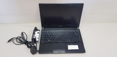 TOSHIBA R830 LAPTOP INTEL CORE I3 SECOND GEN HARD DRIVE WIPED WITH CHARGER