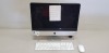 APPLE IMAC ALL IN ONE PC INTEL CORE I3 - 3.06GHZ APPLE O/S 500GB HARD DRIVE APPLE KEYBOARD AND MOUSE