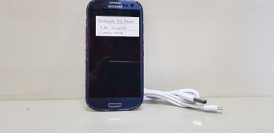 SAMSUNG S3 PHONE 16GB STORAGE CHARGER CABLE