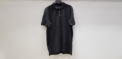 23 X BRAND NEW JACK & JONES DARK GREY POLO SHIRTS SIZE 2XL