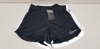 9 X BRAND NEW NIKE WOMENS BLACK WHITE STRIPED SHORTS SIZE SMALL