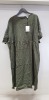 23 X BRAND NEW LOLA MAY KHAKI MIDI SMOCK DRESSES UK SIZE 20