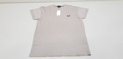 32 X BRAND NEW NEW LOOK MENS ORGANIC COTTON CREWNECK T SHIRTS SIZE SMALL