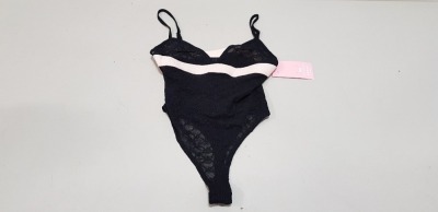 31 X BRAND NEW MISSY EMPIRE SEXY LINGERIE IN BLACK SIZE 12