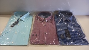 20 X BRAND NEW MENS DESIGNER BUTTON SHIRTS IN VARIOUS STYLES AND SIZES I.E OLYMP