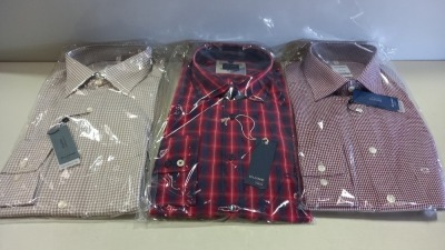 20 X BRAND NEW MENS DESIGNER BUTTON SHIRTS IN VARIOUS STYLES AND SIZES I.E OLYMP