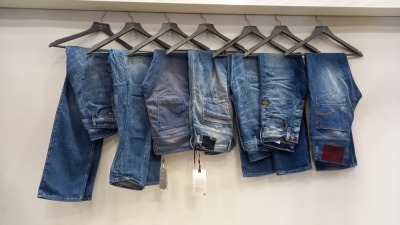 7 X BRAND NEW G STAR RAW JEANS IN VARIOUS SIZES