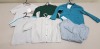 30 PIECE MIXED HAPPYOLOGY BABY CLOTHING LOT CONTAINING JUDE EMERALD TOP, ADISA BLUE STELLA TOPS, COLM SAPPHIRE BLUE T SHIRTS AND BERYL POLO SHIRTS ETC