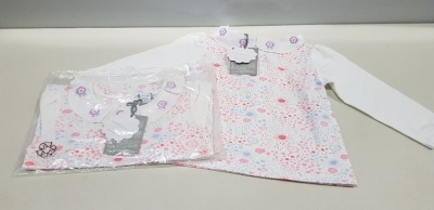 40 X BRAND NEW HAPPYOLOGY FLOWER DETAILED TOPS IN VARIOUS SIZES